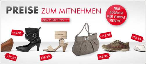 Preise zum Mitnehmen... 