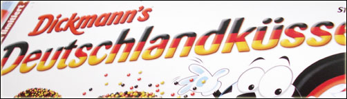Dickmann’s Deutschlandküsse in der Mannschaftspackung