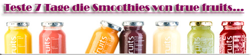 Smoothies von true fruits