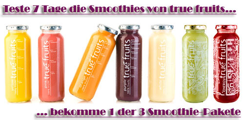 Smoothies von true fruits
