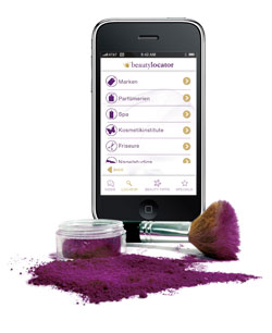 beauty locator - DIE Beauty Smartphone-App 