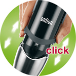 Braun Multiquick 7 MR 700 - einfache Handhabe