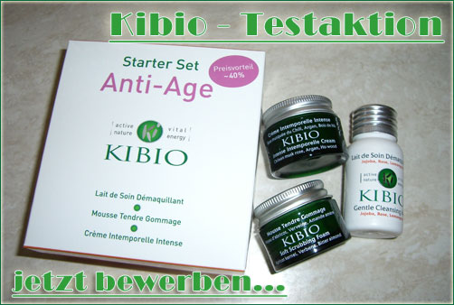 Kibio – biologische Pflege zum Testen...