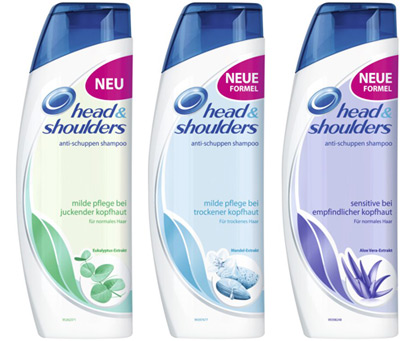 head&shoulders - die Produkte