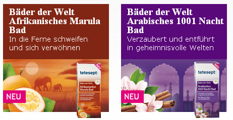 tetesept – Bäder der Welt