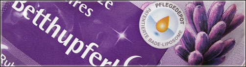 tetesept „Betthupferl“ mit Lavendel, Baldrian und Ylang Ylang