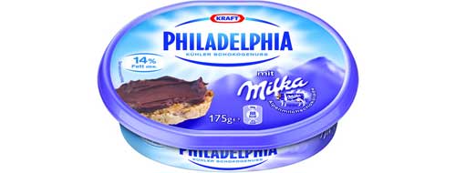 Philadelphia mit Milka