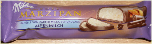 Milka: Edel Marzipan mit Alpenmilch