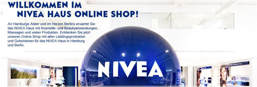 Nivea Onlineshop
