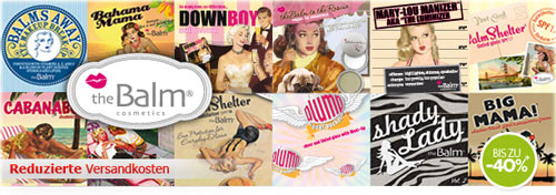 b4f: theBalm – Aktion