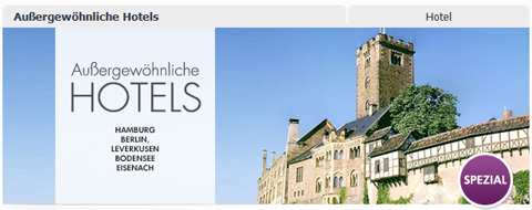 Außergewöhnliche Hotels