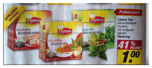 Lipton - Angebot