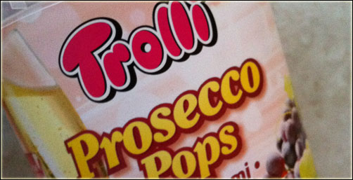 Trolli: Prosecco Pops – Weingummi