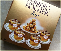 Ferrero Rocher ice