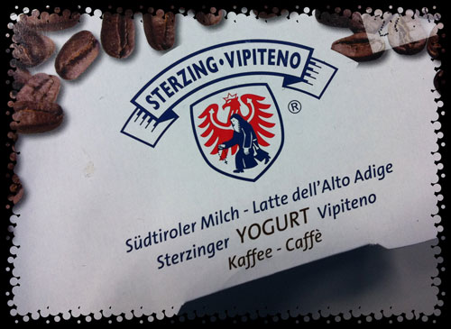 Milchhof Sternzing: Kaffeejoghurt