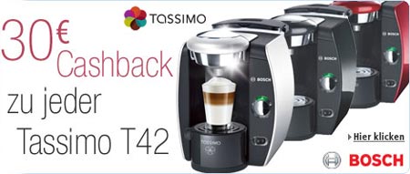 30 Euro sparen - Tassimo