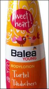 Balea Young – Bodylotion Turteltäubchen