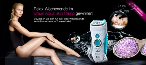Braun Auqa Skin Camp