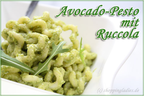 [Rezept] Avocado-Pesto mit Ruccola
