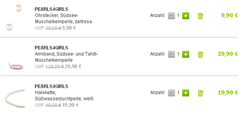 b4f Schmuck bestellt