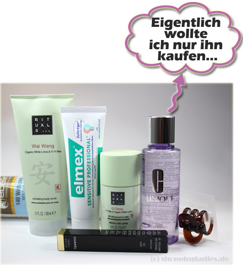 Ich wollte nur Make-up-Entferner kaufen…