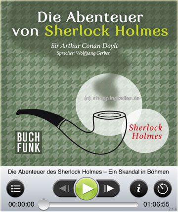 Sherlock Holmes zum Einschlafen gut.