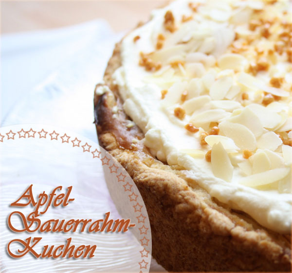 Apfel-Sauerrahm-Kuchen