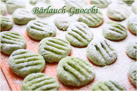 Bärlauch-Gnocchi