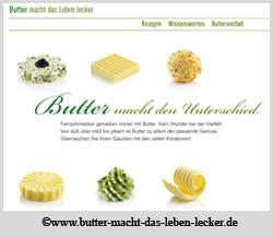 Butter macht das Leben lecker - Homepage
